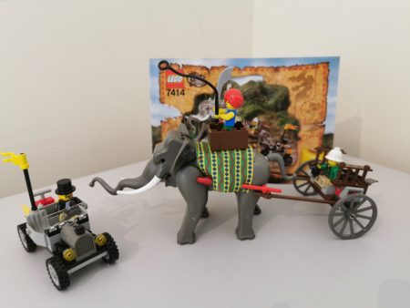 Lego Adventures - Caravana de elefanti 7414 FOARTE RAR