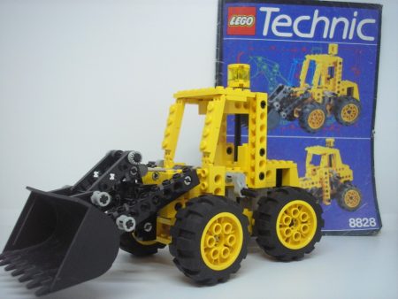 Lego Technic - Front End Loader, Icarcator frontal 8828