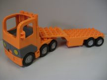 Lego Duplo Masina + remorca camion (portocaliu)