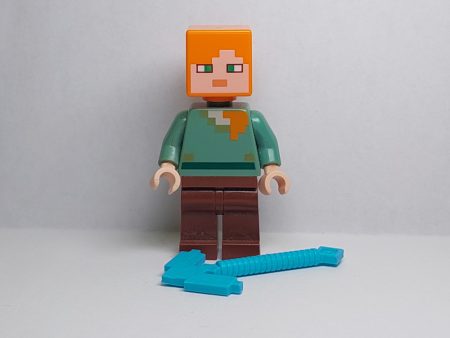 Lego Minecraft figurina - Alex (min017)