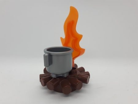 Lego Duplo Gramada de lemne+foc cu vas!