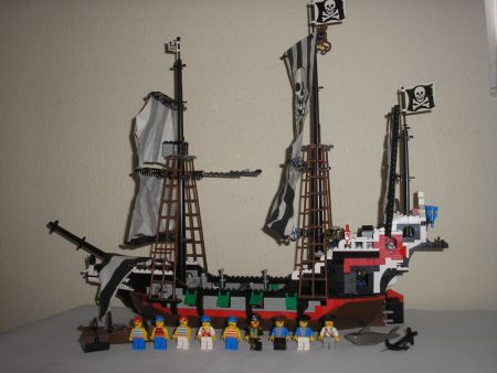 Lego System Pirates - Vapor - Skulls Eye Schooner 6286 Rratate