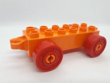 Lego Duplo Remorca baza portocalie-rosie