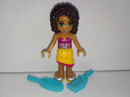 Lego Friends figurina - Andrea + accesorii  (frnd122)