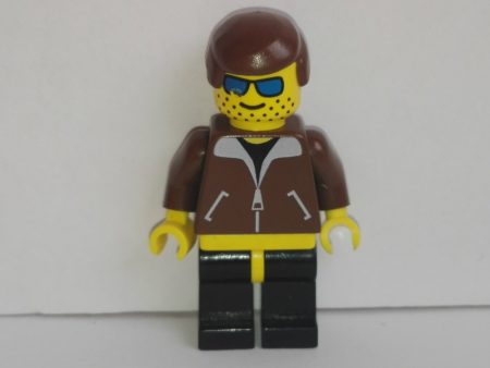 Lego Game figurina - Jacket Brown 