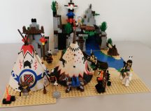   Lego System - Rapid River Village, Sat indian 6766 (putin diferit)