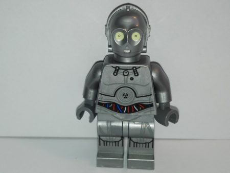 Lego Star Wars figurina - Silver Protocol Droid (sw766)