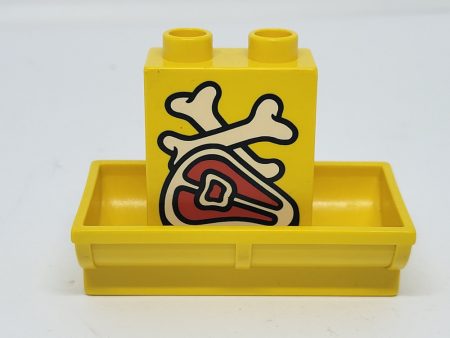 Lego Duplo Adapator, troaca ingalbenita+carne