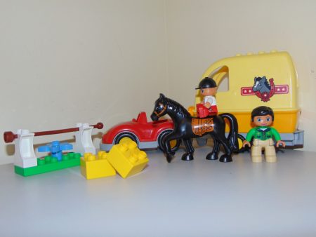 Lego Duplo - Remorca transport cai 10807