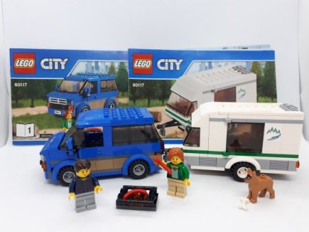 Lego City - Duba si masina de locuit 60117 (cu catalog)