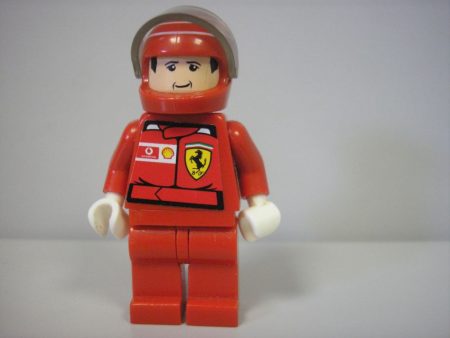 Lego Racers figurina - F1 Ferrari Michael Schummacher (RARITATE!) (rac022s)