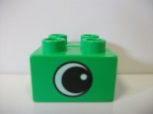 Lego Duplo Cub cu imagini - Ochi verde deschis (zgariat)