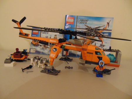 Lego City - Elicopter elevare pokar 60034