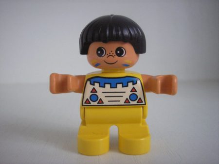 Lego Duplo om -  copil indian