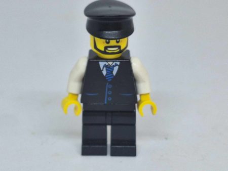 Lego City Figurina - Sofer de limuzina (cty0692)