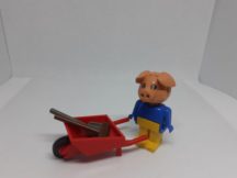 Lego Fabuland - Purcelusul Percy si roaba 3615