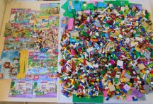   Pachet Lego vrac mixt 6,3 kg Friends, Creator (contine peste 30 buc figurine, animale, placi de bord)