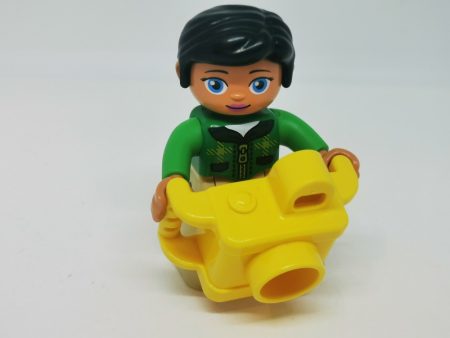 Lego Duplo Om - Fata + fotograf