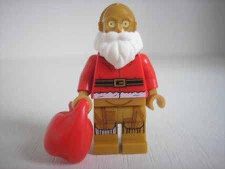 Lego figurina Star Wars - C-3PO Santa din setul 75097 (sw680)