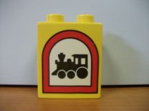 Lego Duplo Cub cu imagini - locomotiva (zgariat)