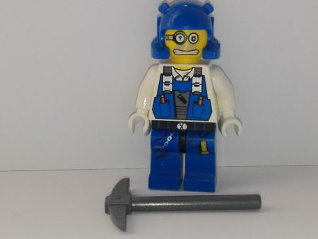 Lego Power Miners figurina - bányász (pm007)