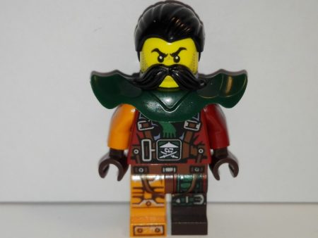 Lego Ninjago figurina - Flintlocke - Armor (njo239)