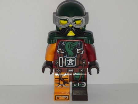 Lego Ninjago figurina - Flintlocke (njo197)