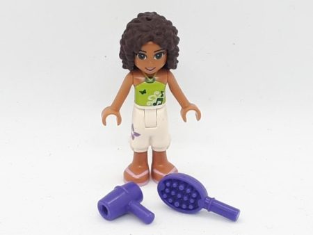 Lego Friends figurina - Andrea + accesorii  (frnd004)