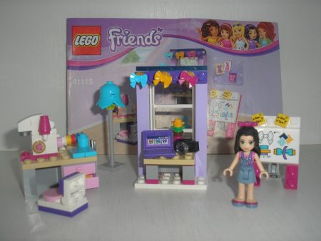 Lego Friends - Atelierul creativ al Emei 41115