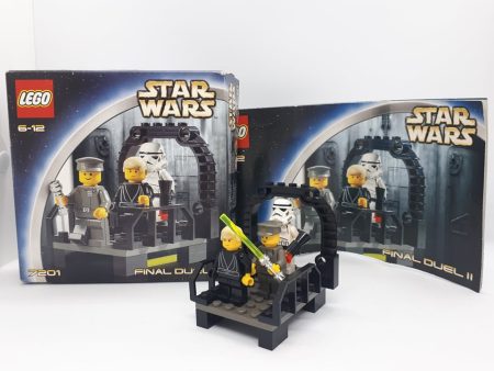 Lego Star Wars - Duelul final II 7200 cu cutie si catalog