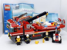   Lego City - Pompier si barca cu motor off-road 7213 (roata gri)