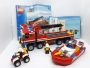 Lego City - Pompier si barca cu motor off-road 7213 (roata gri)