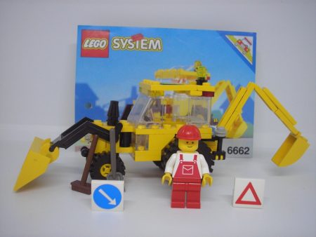 Lego System - Backhoe, Excavator 6662