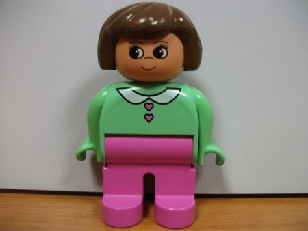 Lego Duplo om -  fata