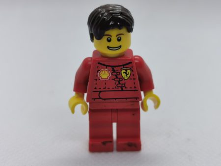 Lego racers Figurina - F1 Ferrari Pit Crew Mechanic (rac051s)