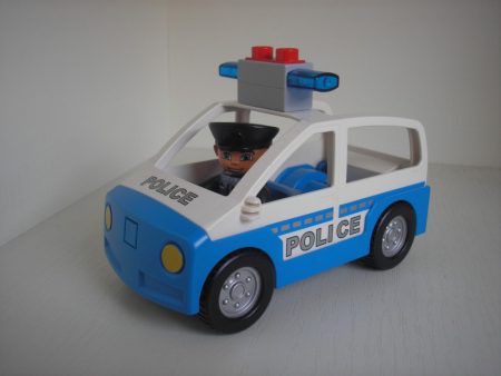 Lego Duplo Masina de politie cu sirena