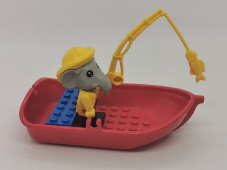 Lego Fabuland - Elefant in barca din setul 3680