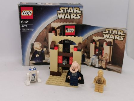 Lego Star Wars - Jabba's Message 4475 (cutie+catalog)