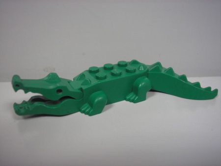 Lego Crocodil verde deschis