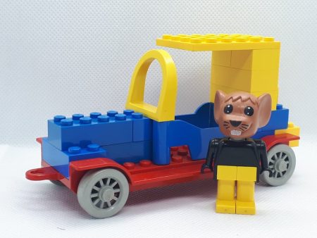 Lego Fabuland - Masina sport al Soricelului Moe 328 