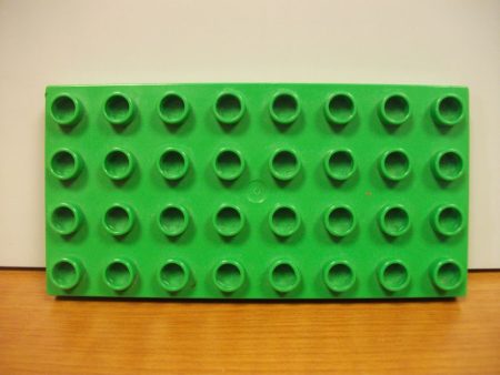 Lego Duplo Bord de baza 4*8 (verde deschis)