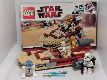 Lego Star Wars - Luke Skywalker tasator nisip cu perna de aer 8092 (cu catalog)