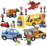 Lego Duplo Vehicul, masina, tren, sina